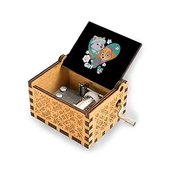 Amazon.co.jp: パウ・パトロール7 オルゴール 木製 Music Box